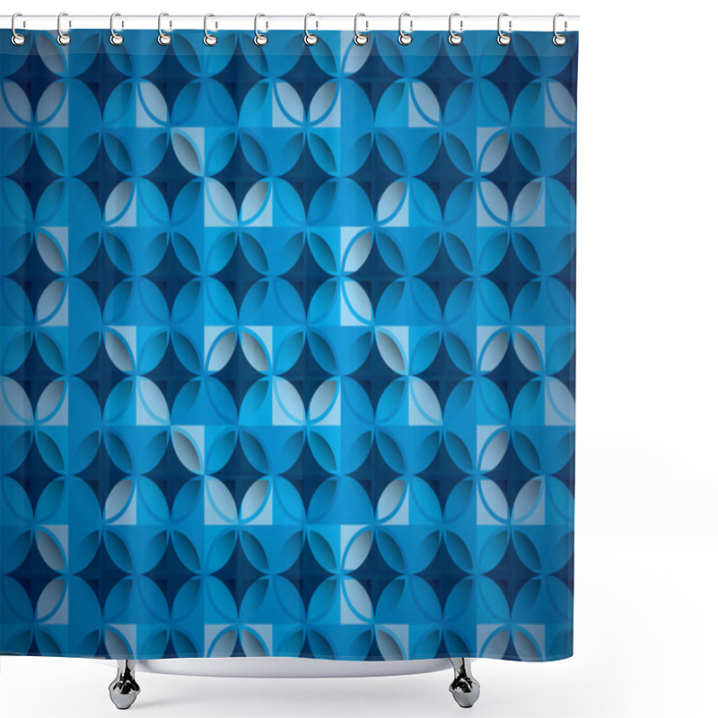 Personality  Abstract 3d Pattern Shower Curtains