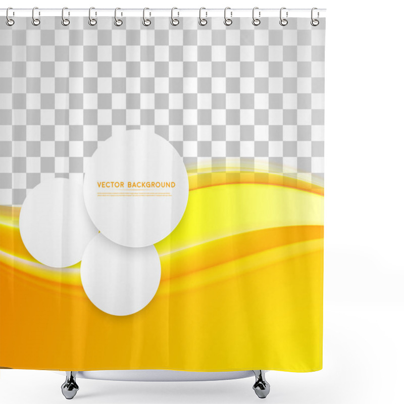 Personality  Vector Abstract Background Design. Shower Curtains