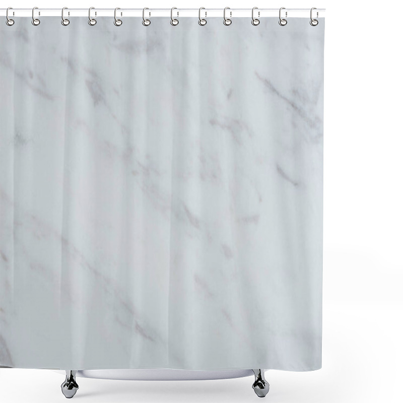 Personality  Abstract Pattern With Light Grey Marble Stone Shower Curtains