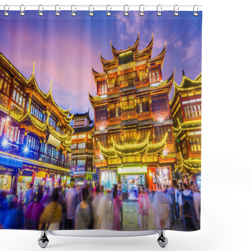 Personality  Shanghai China Yuyuan Gardens Shower Curtains