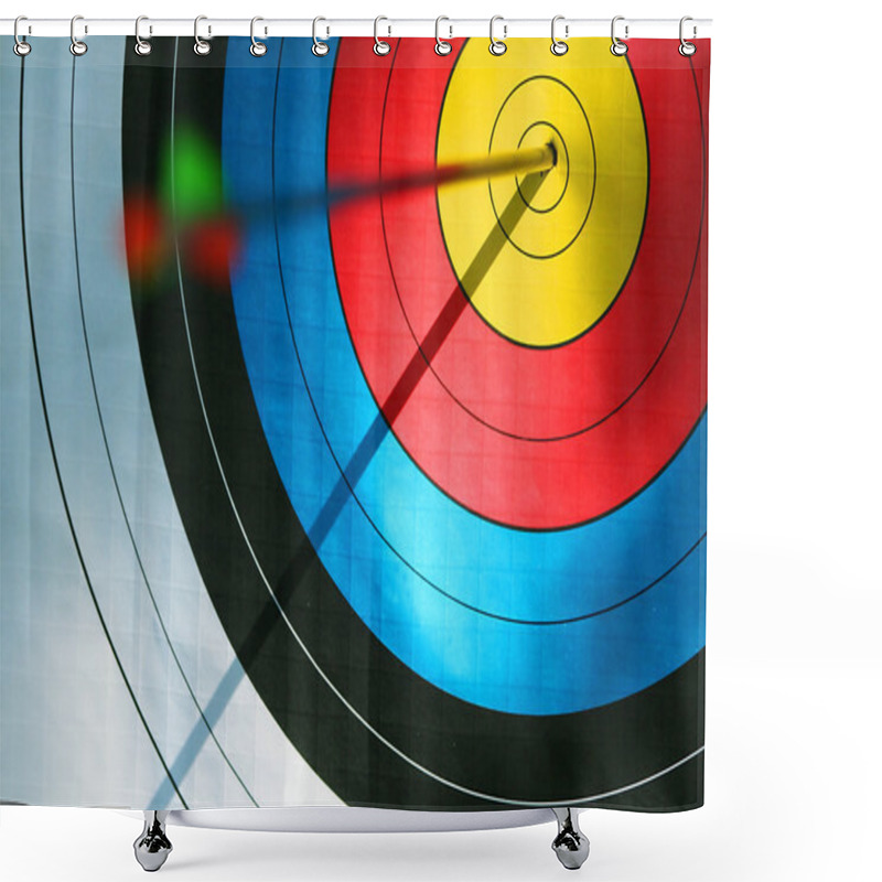 Personality  Bull's Eye (archery) Shower Curtains