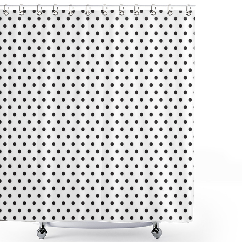 Personality   Polka Dot Seamless Pattern  Shower Curtains