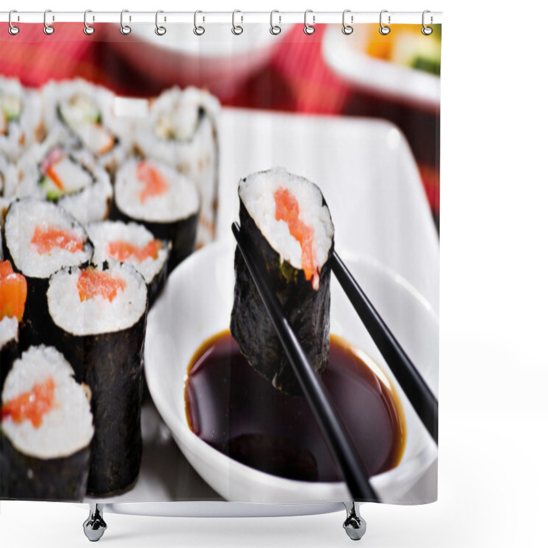 Personality  The Sushi Shower Curtains