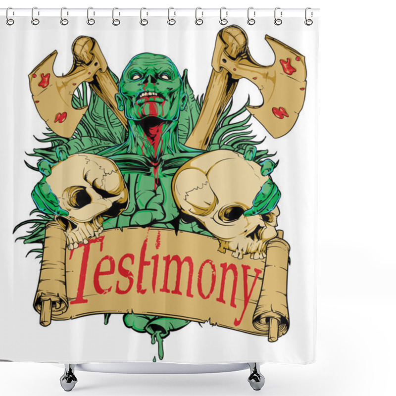 Personality  Testimony Shower Curtains