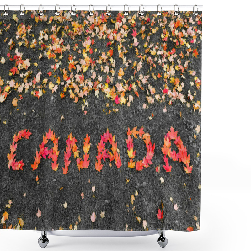 Personality  Canada Shower Curtains