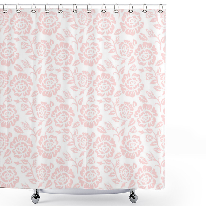 Personality  Roses Pattern Shower Curtains