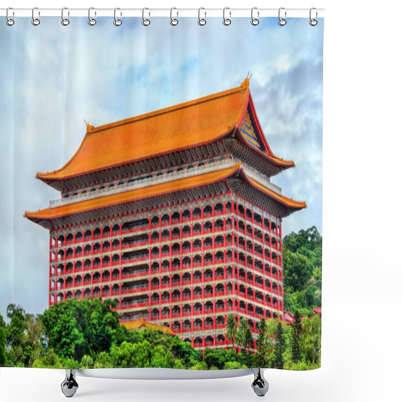 Personality  The Grand Hotel, A Historic Building In Taipei, Taiwan Shower Curtains