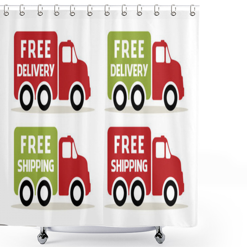 Personality  Free Delivery Shower Curtains