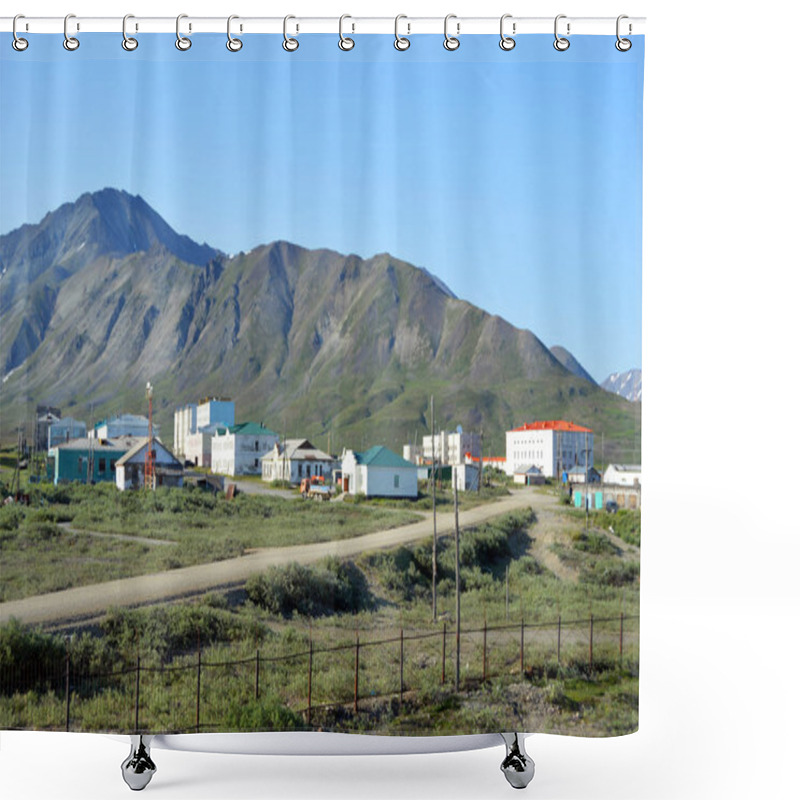 Personality  Chukotka Village Ozerny Near The Village Of Egvekinot Shower Curtains