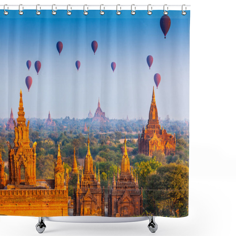 Personality  Temples In Bagan, Myanmar Shower Curtains