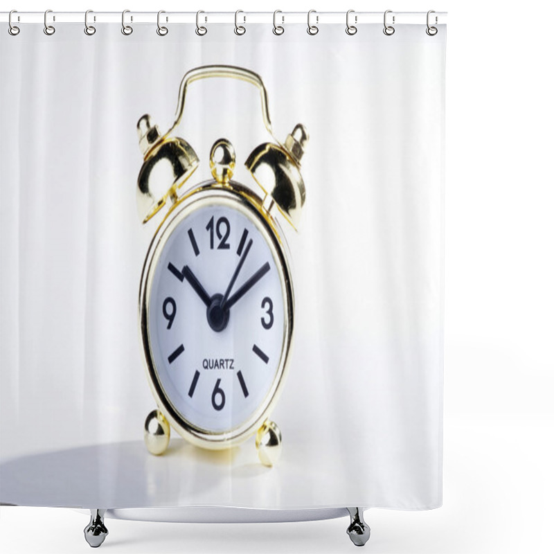 Personality  Alarm Clock Shower Curtains