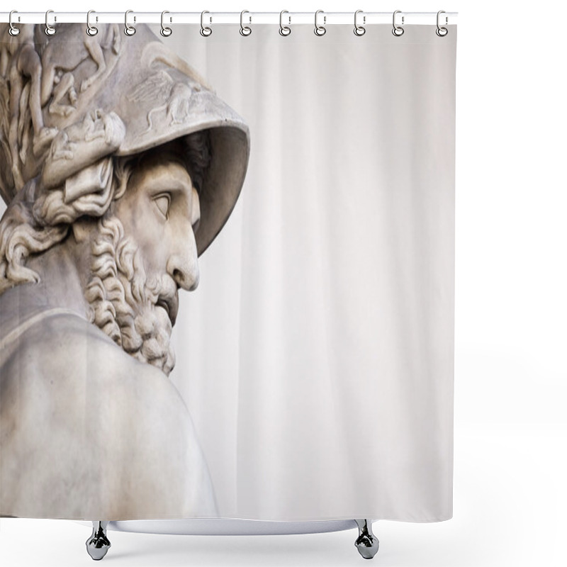 Personality  Menelaus Supporting The Body Of Patroclus Shower Curtains