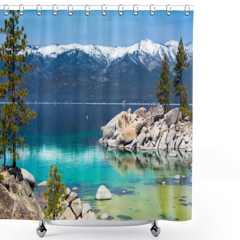 Personality  Lake Tahoe Shower Curtains