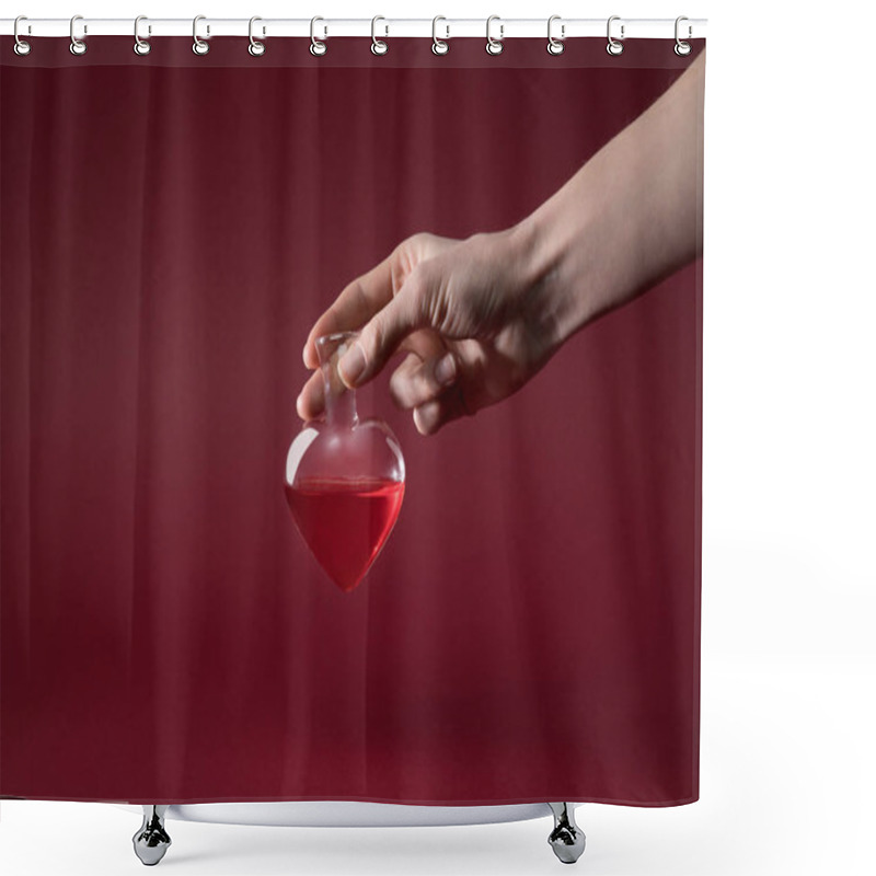 Personality  Valentines Shower Curtains