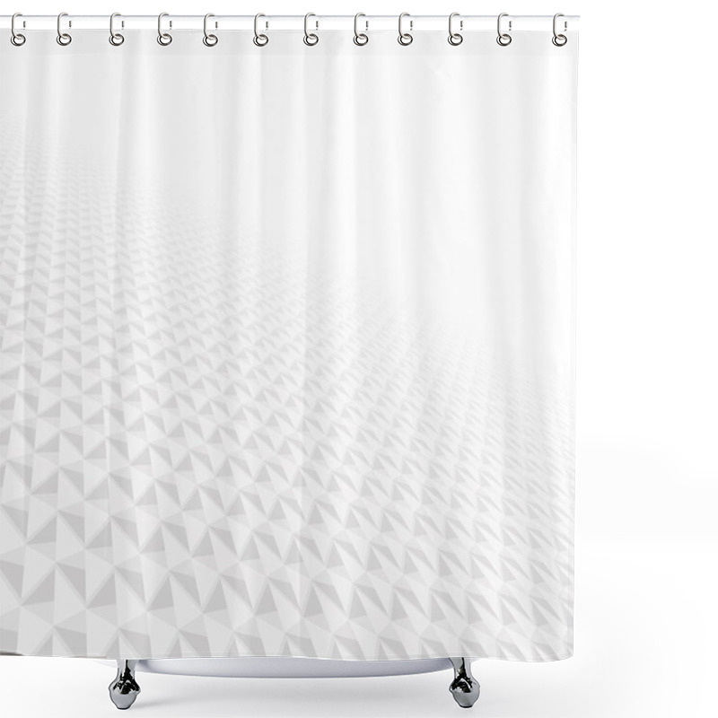 Personality  Abstract Background With Perspective. Shower Curtains