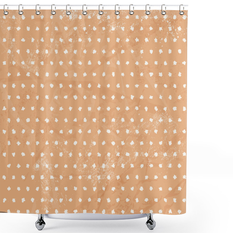 Personality  Dotted Background Shower Curtains