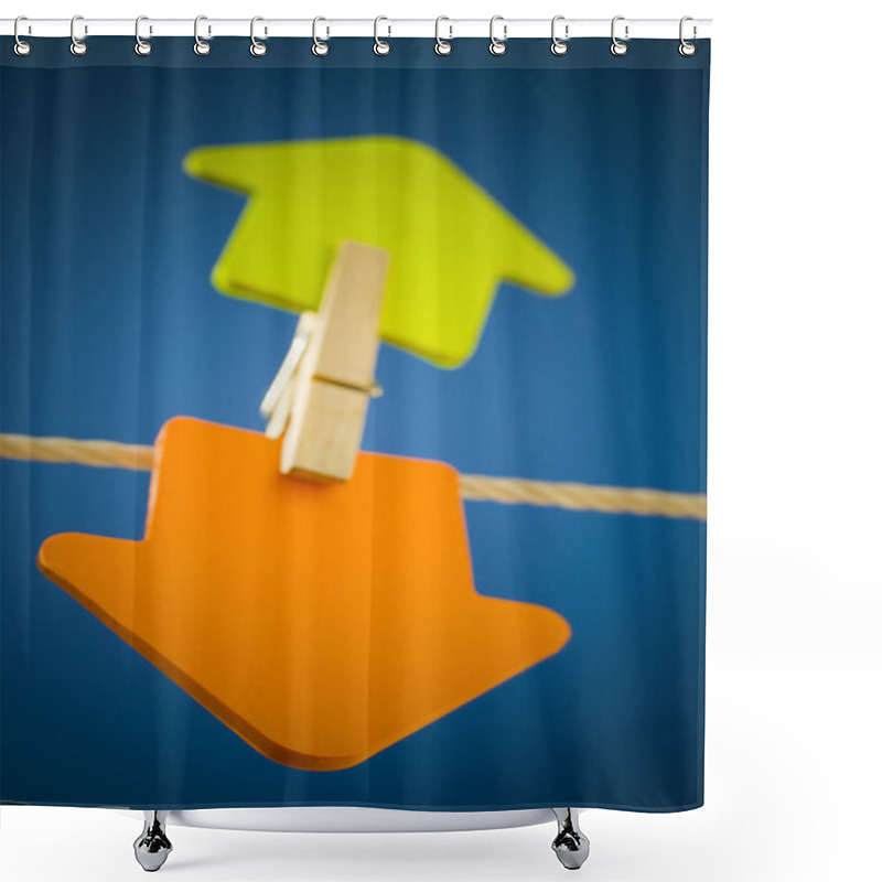 Personality  Arrow Shower Curtains