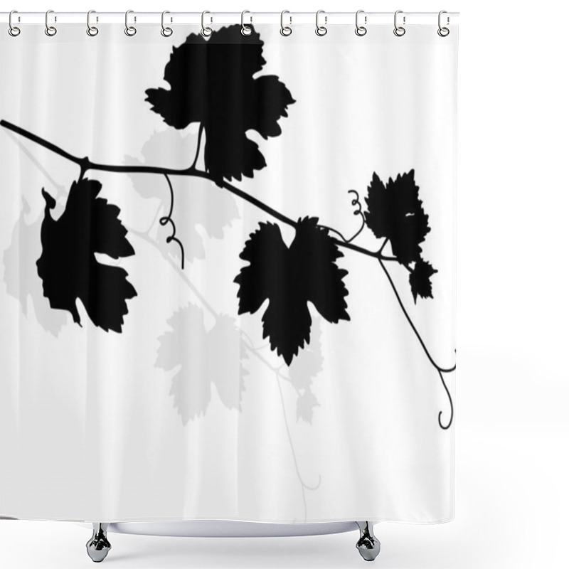 Personality  Vine Leaves Shower Curtains