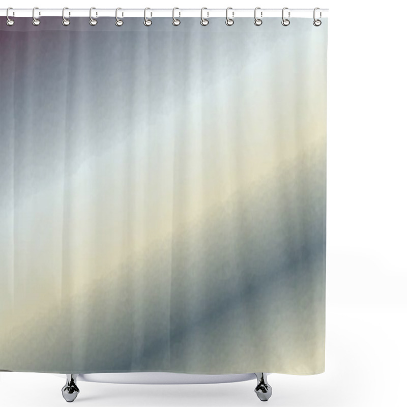 Personality  Abstract Geometric Background With Poly Pattern Shower Curtains