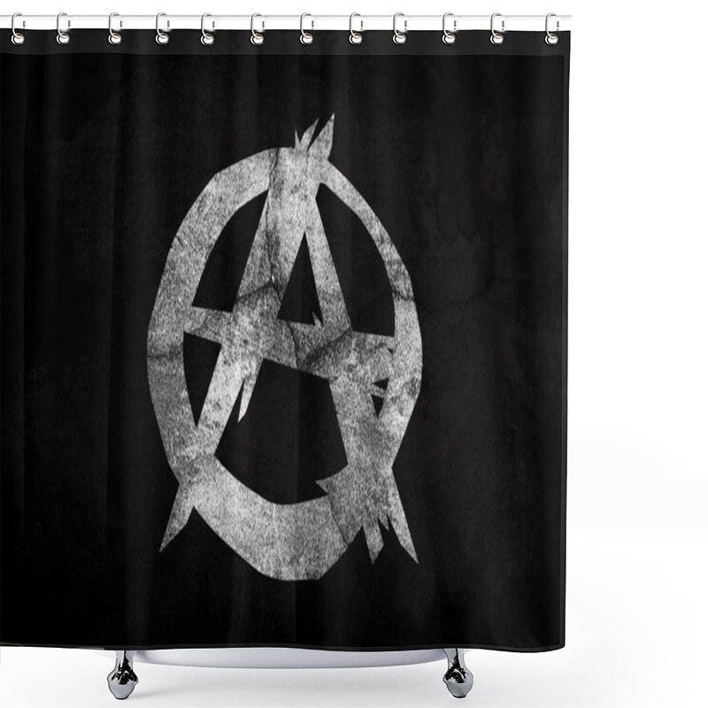 Personality  Anarcghist Movement Shower Curtains