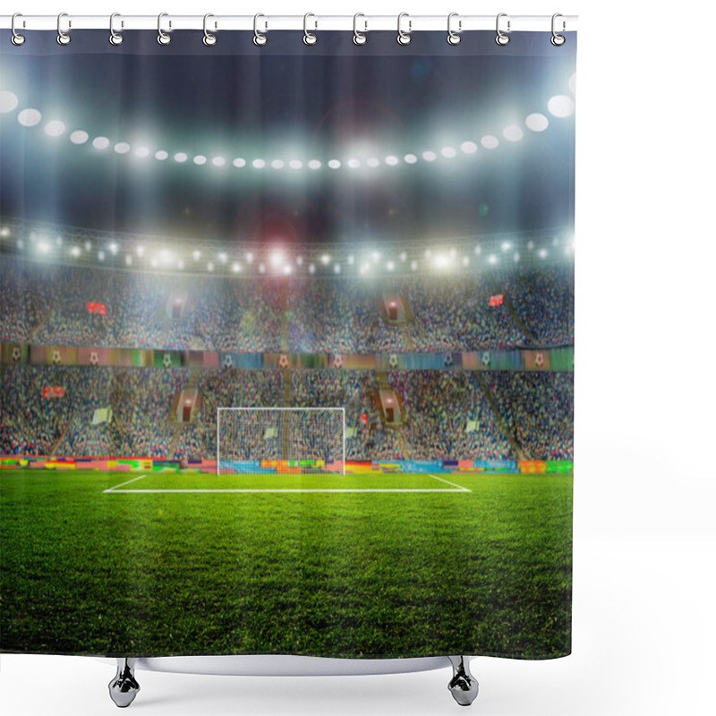 Personality  Soccer Ball  Shower Curtains