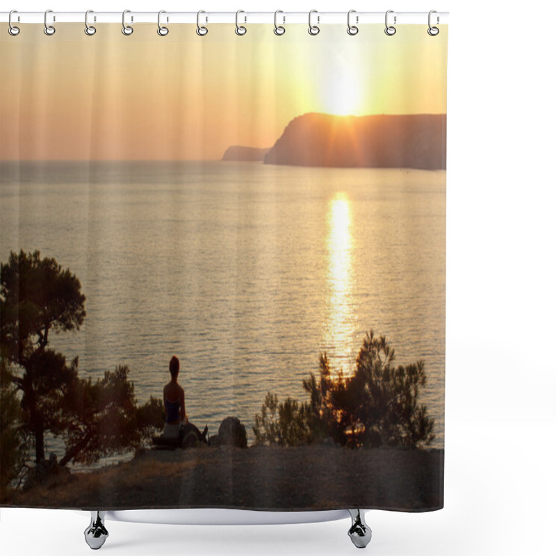 Personality  Sunset Shower Curtains