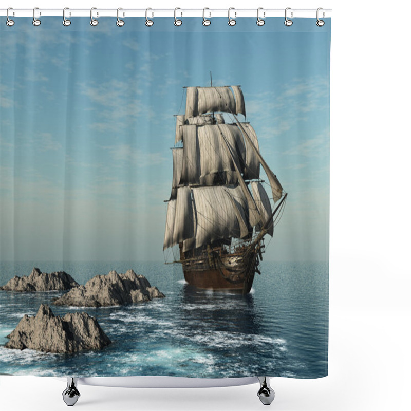 Personality  The Ship Shower Curtains