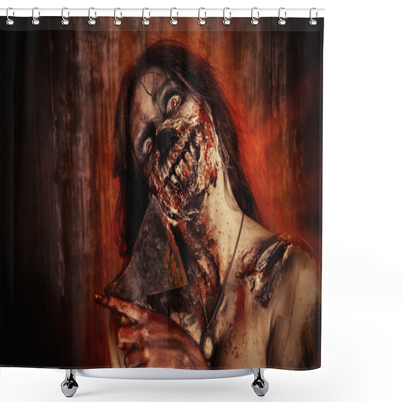 Personality  Creepy Shower Curtains