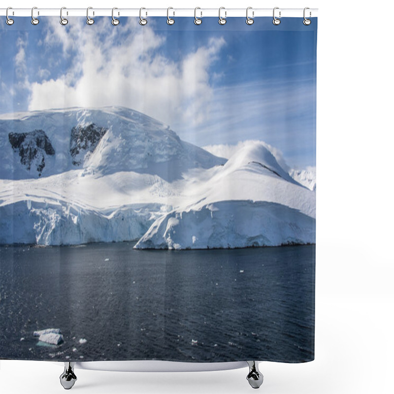 Personality  Antarctica - Fairytale Landscape In A Sunny Day Shower Curtains