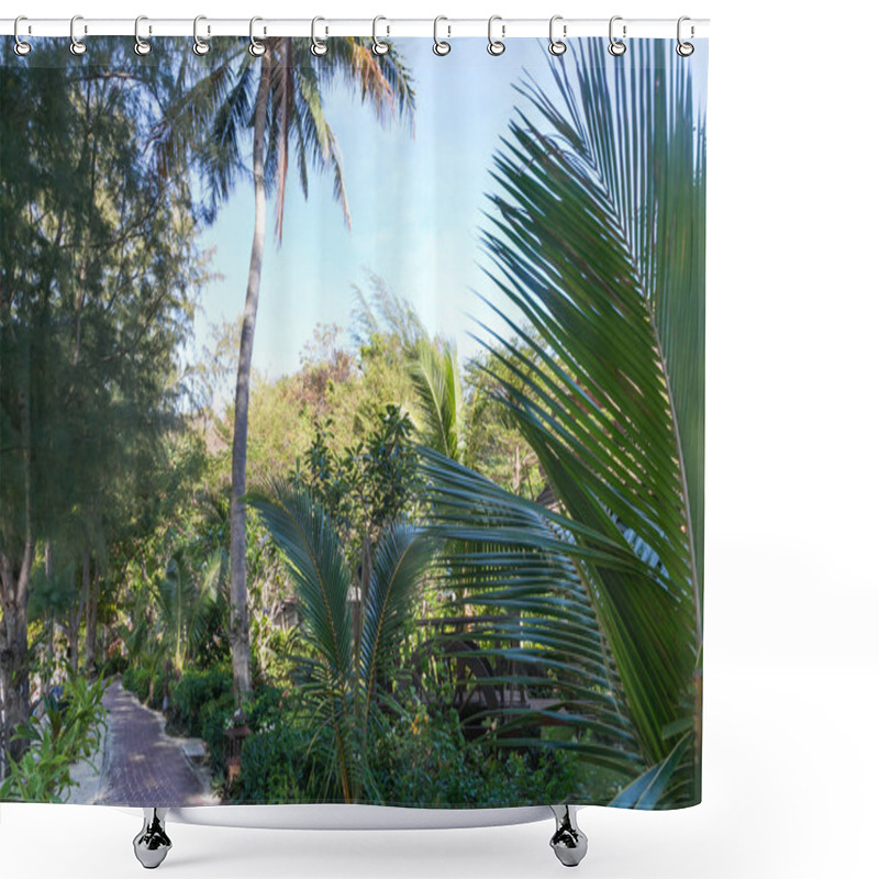 Personality  Plants Shower Curtains