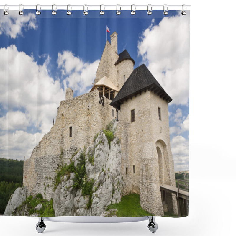 Personality  Gothic Polish Castle. Shower Curtains