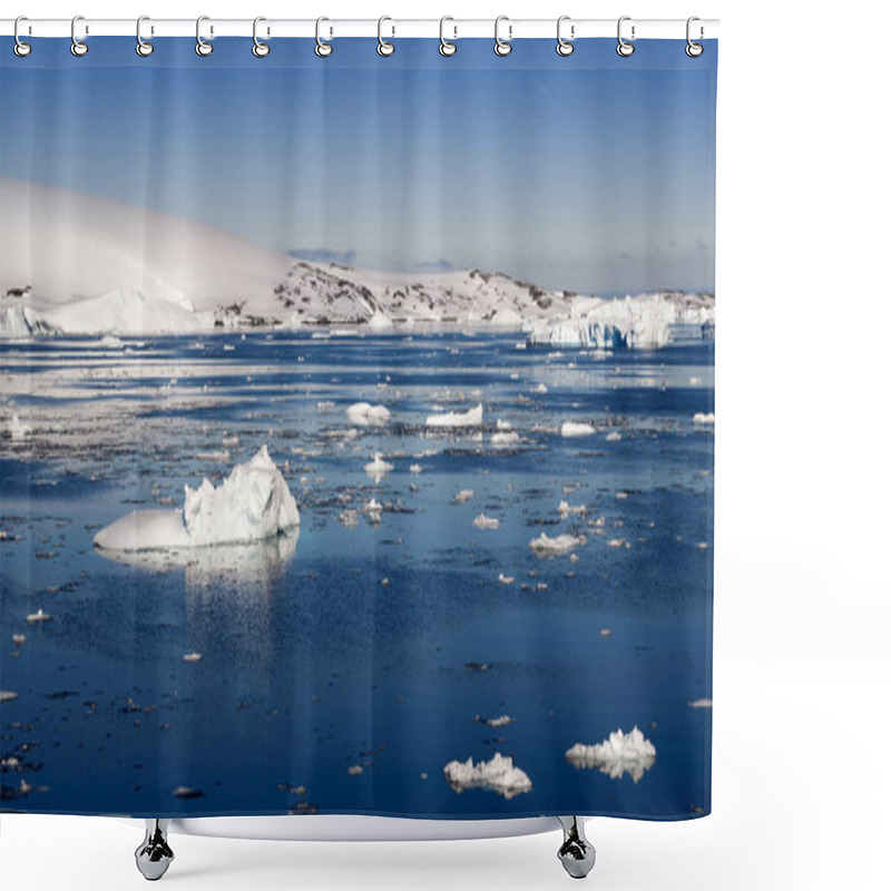 Personality  Coast Of Antarctica Shower Curtains