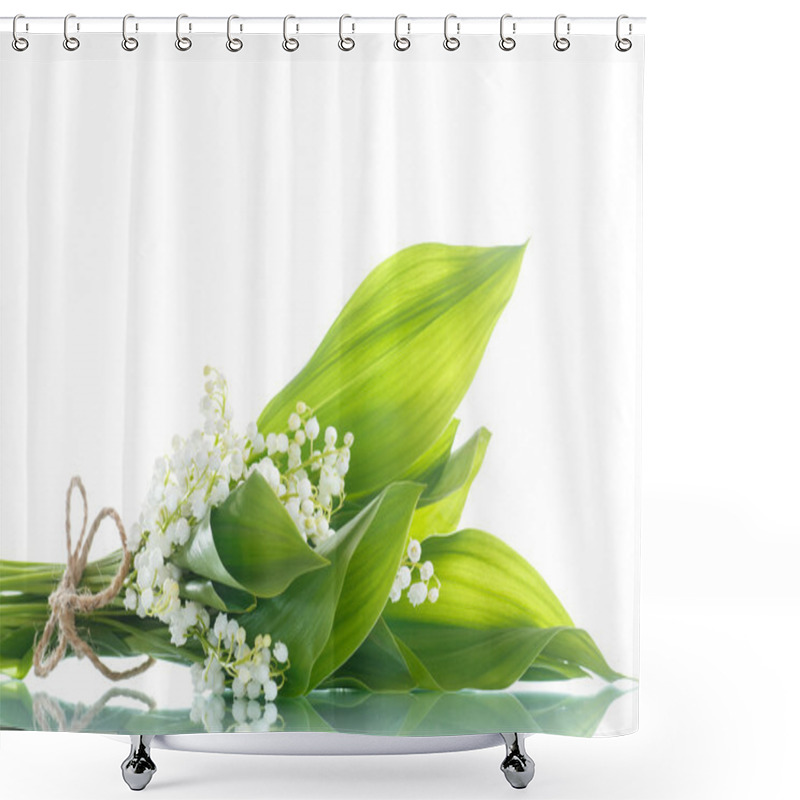 Personality  Lilies Of The Valley Shower Curtains