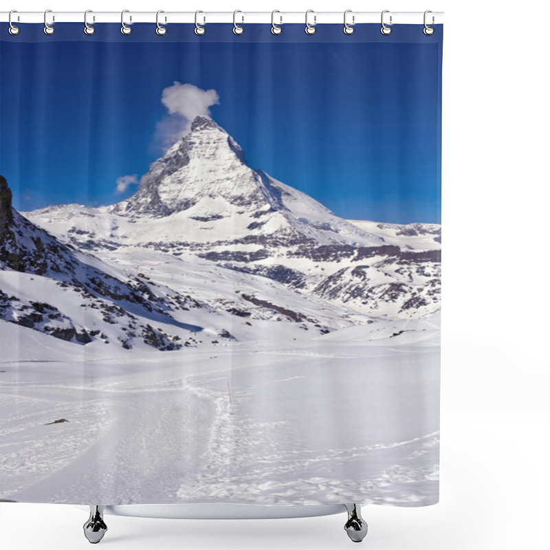 Personality  Matterhorn Peak Alp Switzerland Shower Curtains