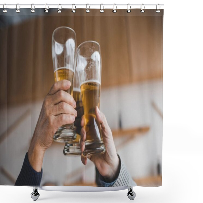 Personality  Beer Shower Curtains