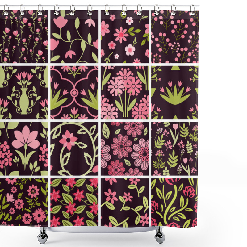 Personality  Patterns Set Shower Curtains