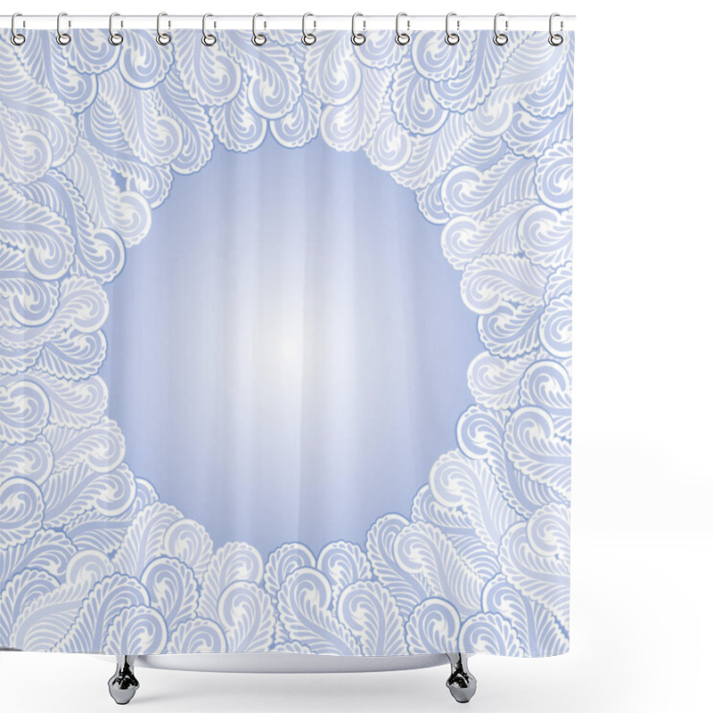 Personality  Winter Patterns Shower Curtains