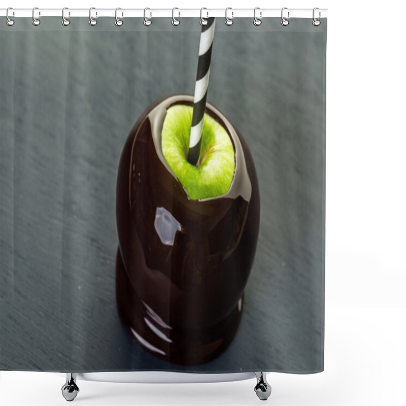 Personality  Homemade Candy Apple Shower Curtains