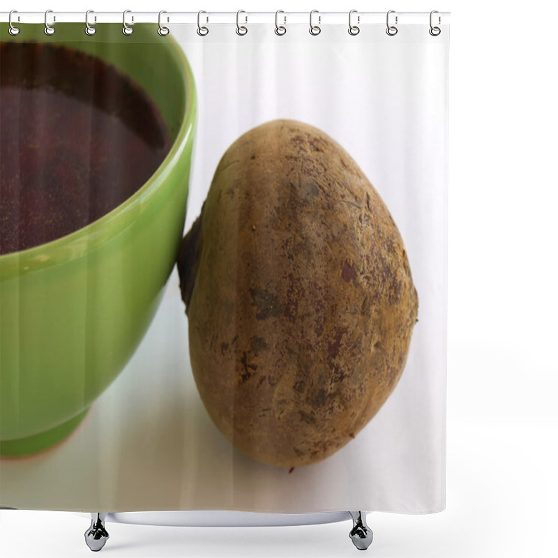 Personality  Beetroot Soup Shower Curtains