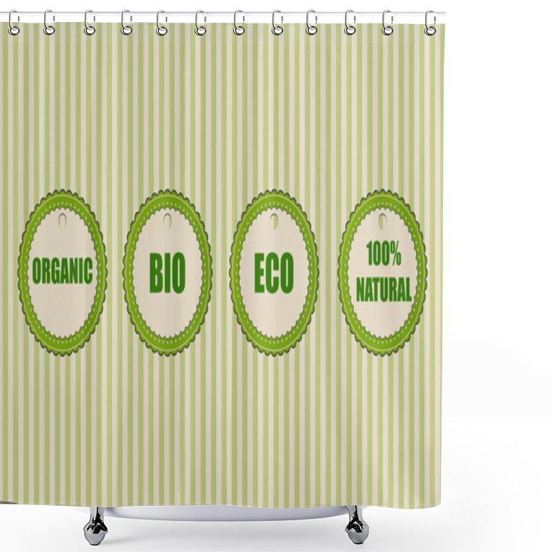 Personality  Eco Vector Icons,  Vector Illustration   Shower Curtains