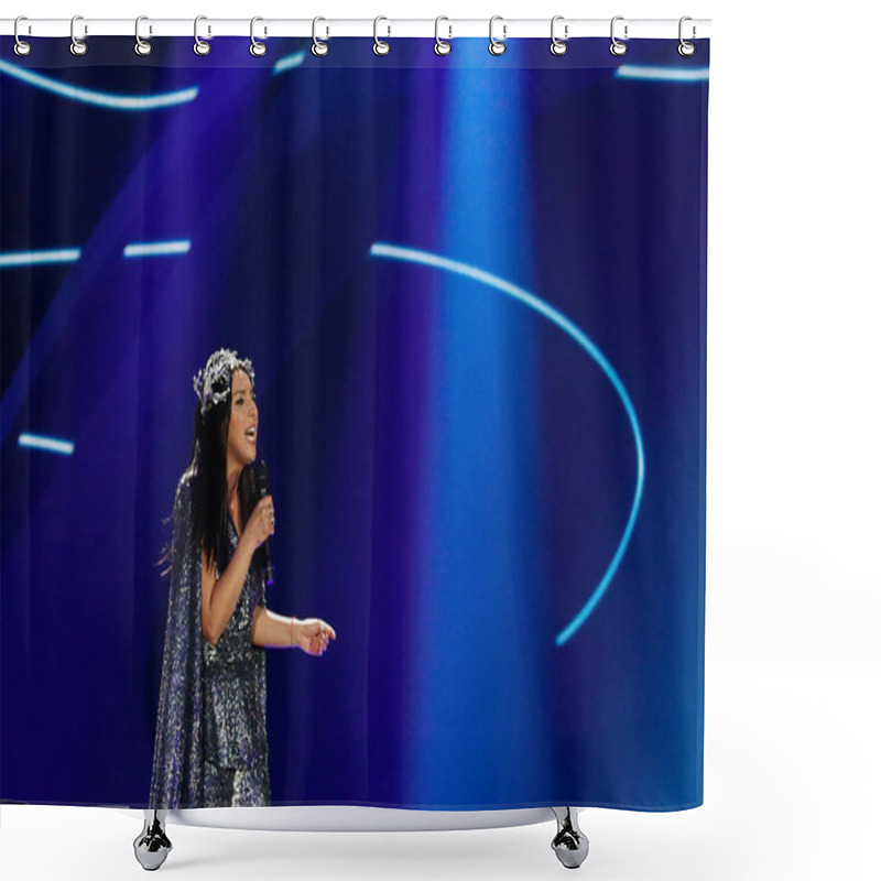 Personality  Jamala From Ukraine Eurovision 2017 Shower Curtains