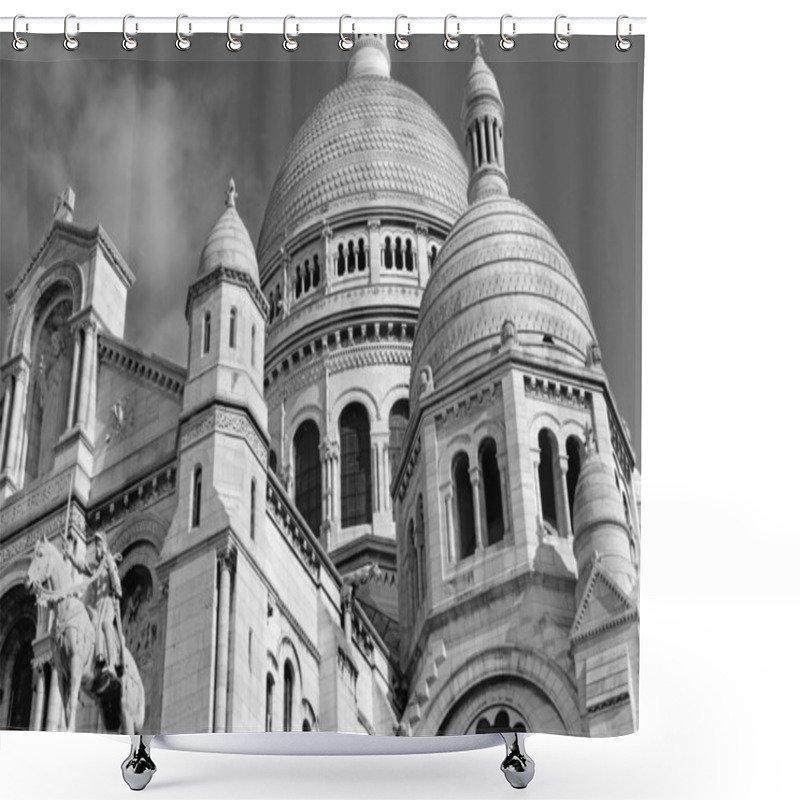 Personality  Sacre Coeur Cathedral, Paris, France Shower Curtains