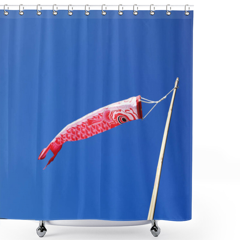 Personality  Flag Waving On Japanese Festival Shower Curtains