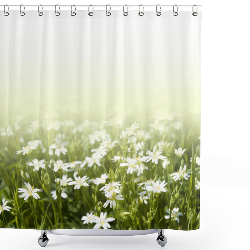 Personality  Nature Background Shower Curtains