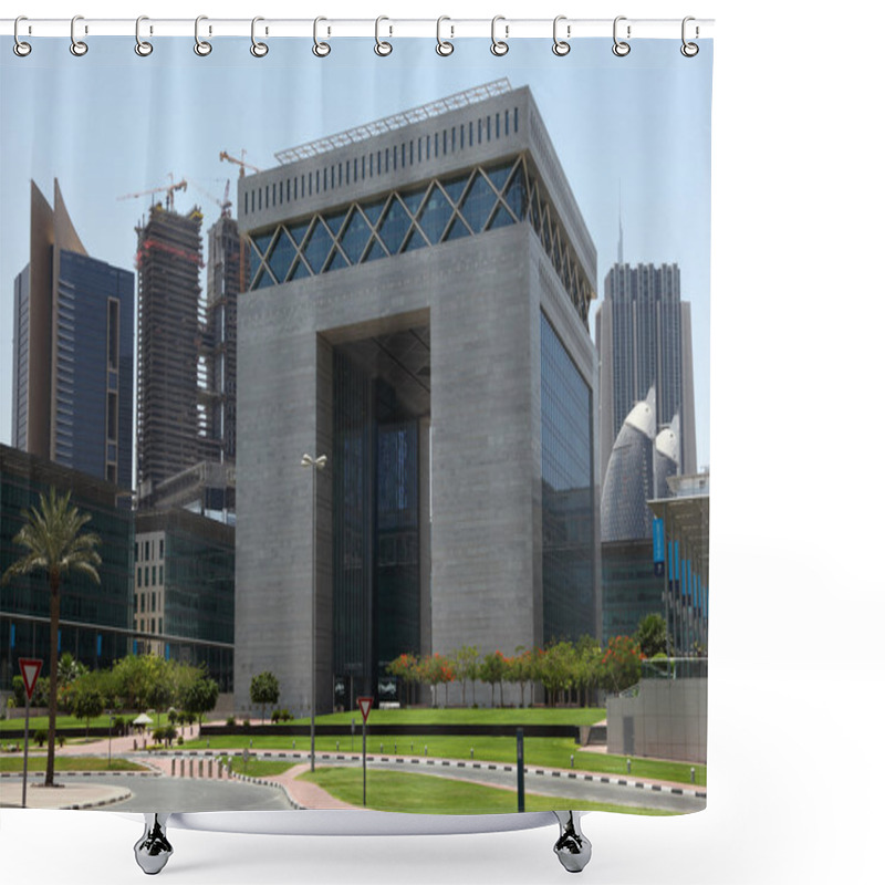 Personality  The Dubai International Financial Centre (DIFC) Shower Curtains