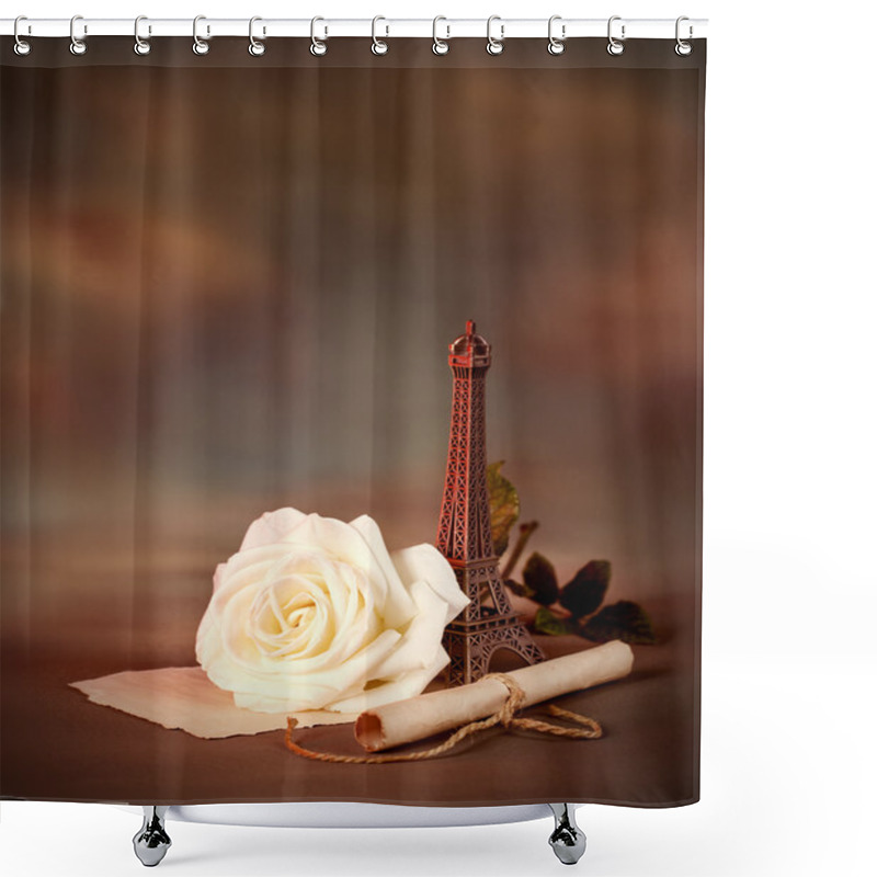 Personality  Romantic Still Life Shower Curtains