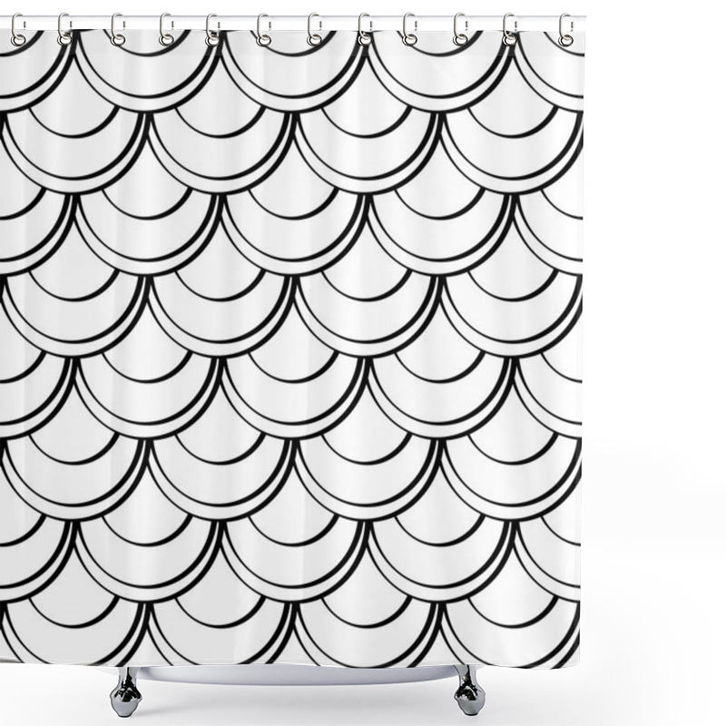 Personality  Seamless Pattern Vector Illustration Shower Curtains