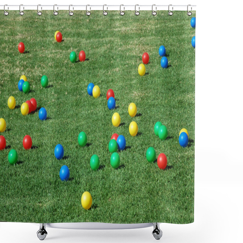 Personality  Playground Toys Shower Curtains