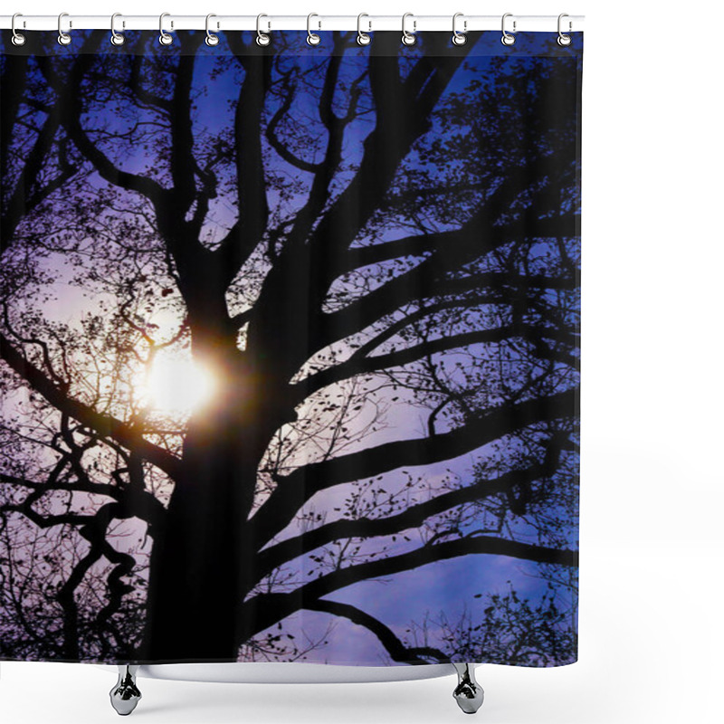 Personality  Landscape Background, Selective Focus Shower Curtains