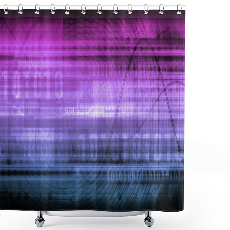 Personality  Diagnostic Science Shower Curtains